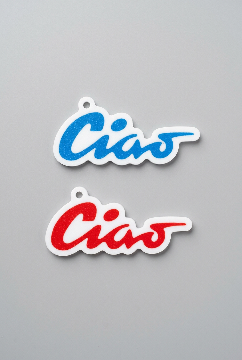 Vespa Ciao oldtimer logo sleutelhanger