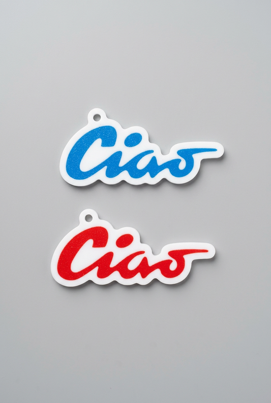 Vespa Ciao oldtimer logo sleutelhanger